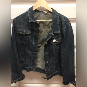 J. Crew Dark Blue Denim Jean Jacket